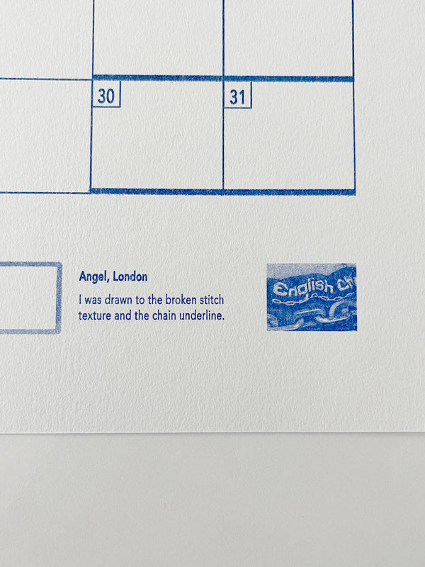 Calendar 2027 by Anna Mills
